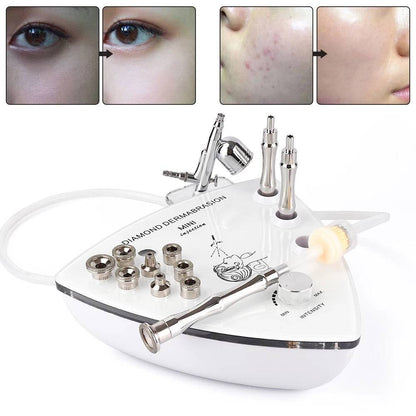 2 in 1 Diamond Microdermabrasion Machine with Water Sprayer - Foreverfly 