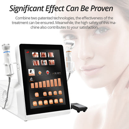 2in1 RF EMS Plasma Facial Beauty Machine Muscle Recovery Winkle Removal - Foreverfly 