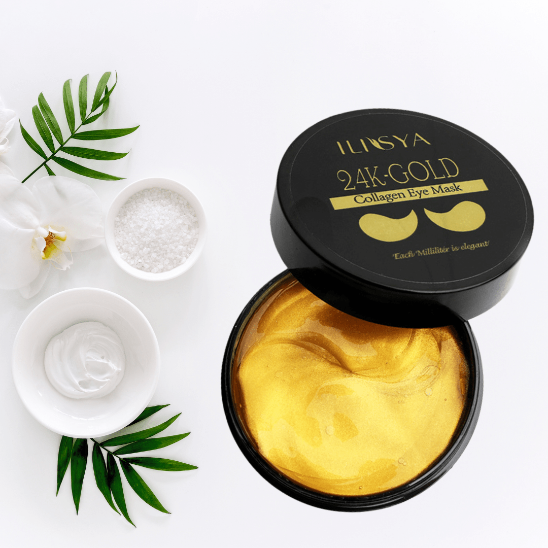 24K Gold Collagen Eye Mask - Foreverfly 