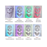 7 Colour Photon LED Face and Neck Mask - Foreverfly 