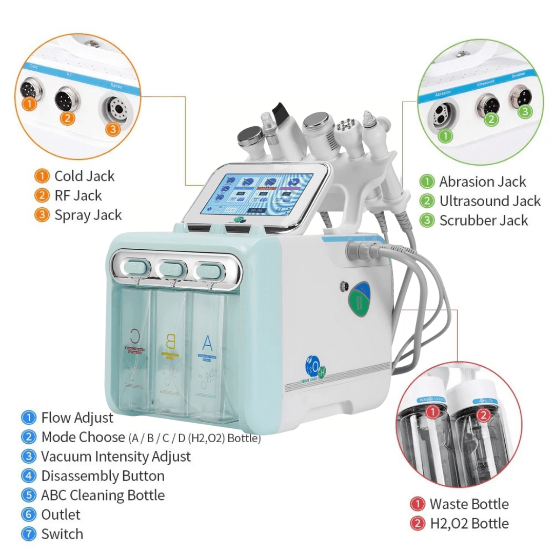 2nd Gen 7 in 1 Professional Hydro Dermabrasion Machine - Foreverfly 