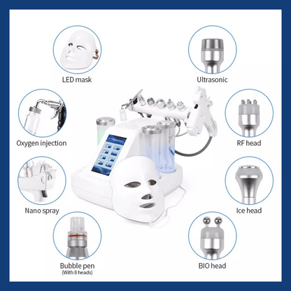 8 in 1 Hydrafacial Machine for Skin Rejuvenation - Foreverfly 