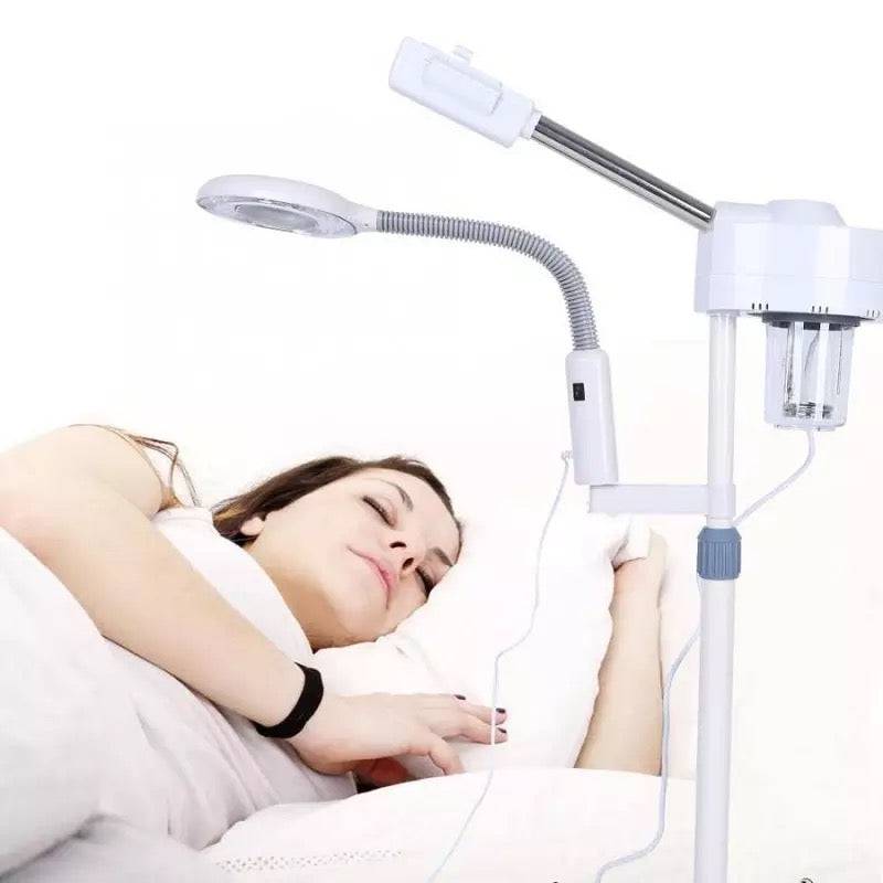 2 in 1 Professional Facial Steamer with Magnification Lamp - Foreverfly 