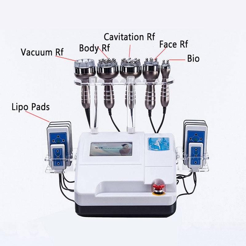 6 in 1 Cavitation Machine with 100mw Lipo Laser - Foreverfly 