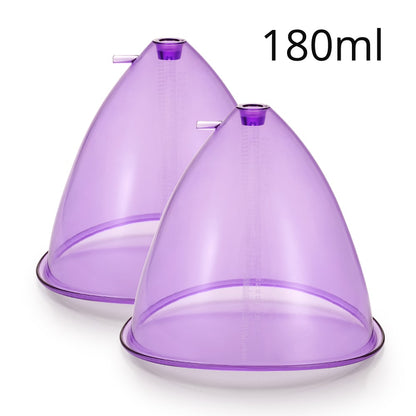 180ml Replace Cup For Cupping Machine[1 Pair] - Foreverfly 