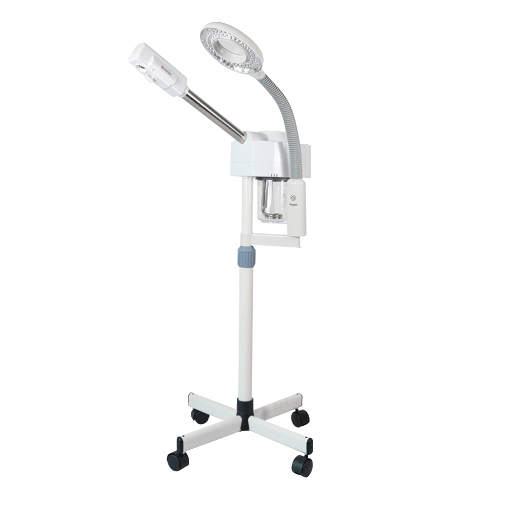 2 In 1 Pro Facial Steamer + 5x Magnifying Lamp Ozone Salon Spa Beauty Equipment - Foreverfly 