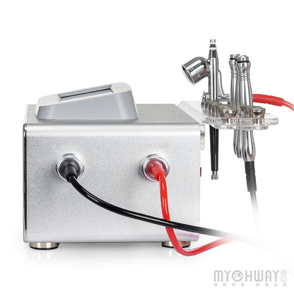 3 In 1 Vacuum Therapy Machine Microdermabrasion Spray Gun For Body Shape Facials - Foreverfly 