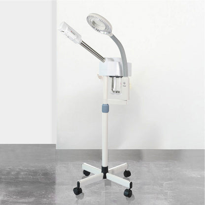 2 In 1 Pro Facial Steamer + 5x Magnifying Lamp Ozone Salon Spa Beauty Equipment - Foreverfly 