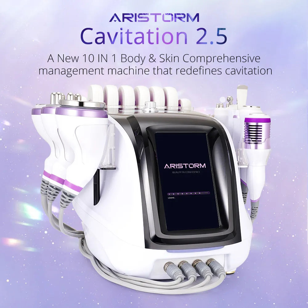 10IN1 Professional Cavitation Machine-Cellulite Removal Skin Lifting Beauty Equipment - Foreverfly 