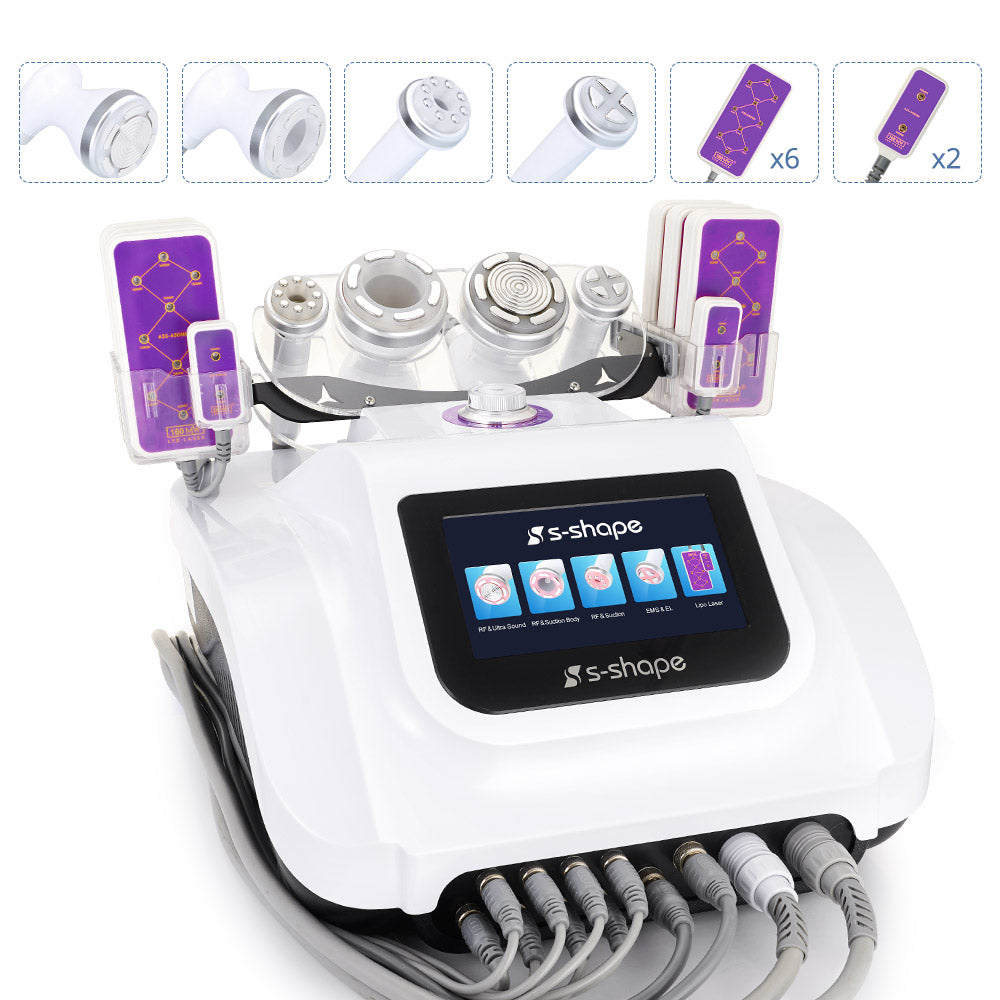 30K 6 in 1 Body Sculpting Machine With 160MW Lipo Laser - Foreverfly 